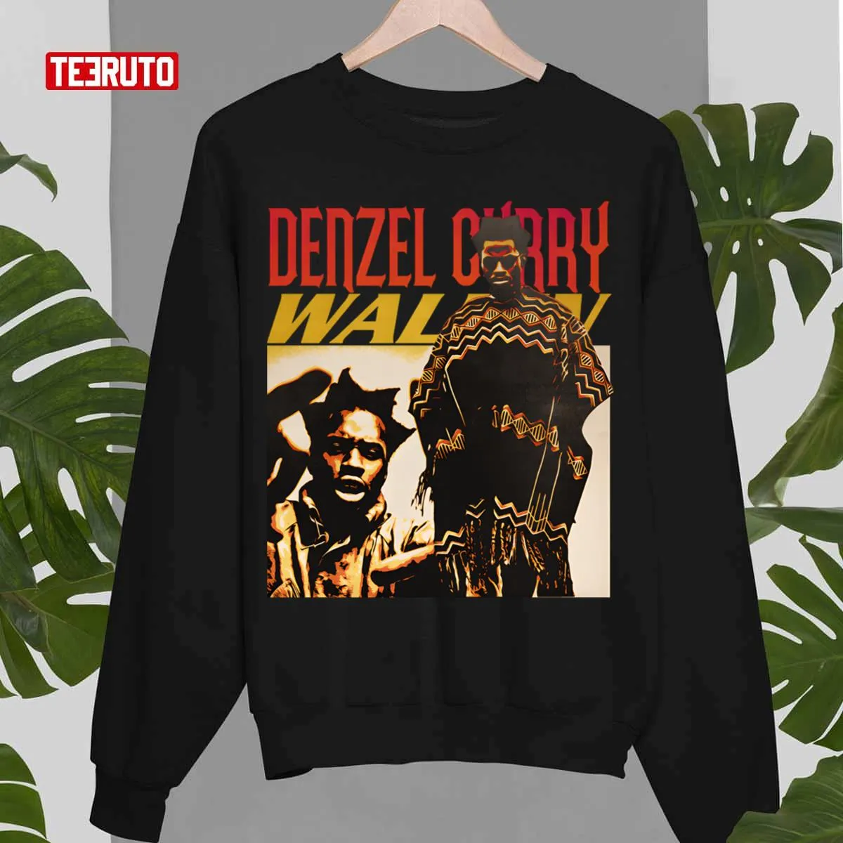 90S Design Portrait Denzel Curry Unisex Sweatshirt