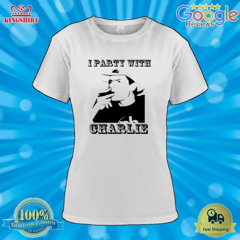 I Party With Charlie Charlie Sheen Shirt_2