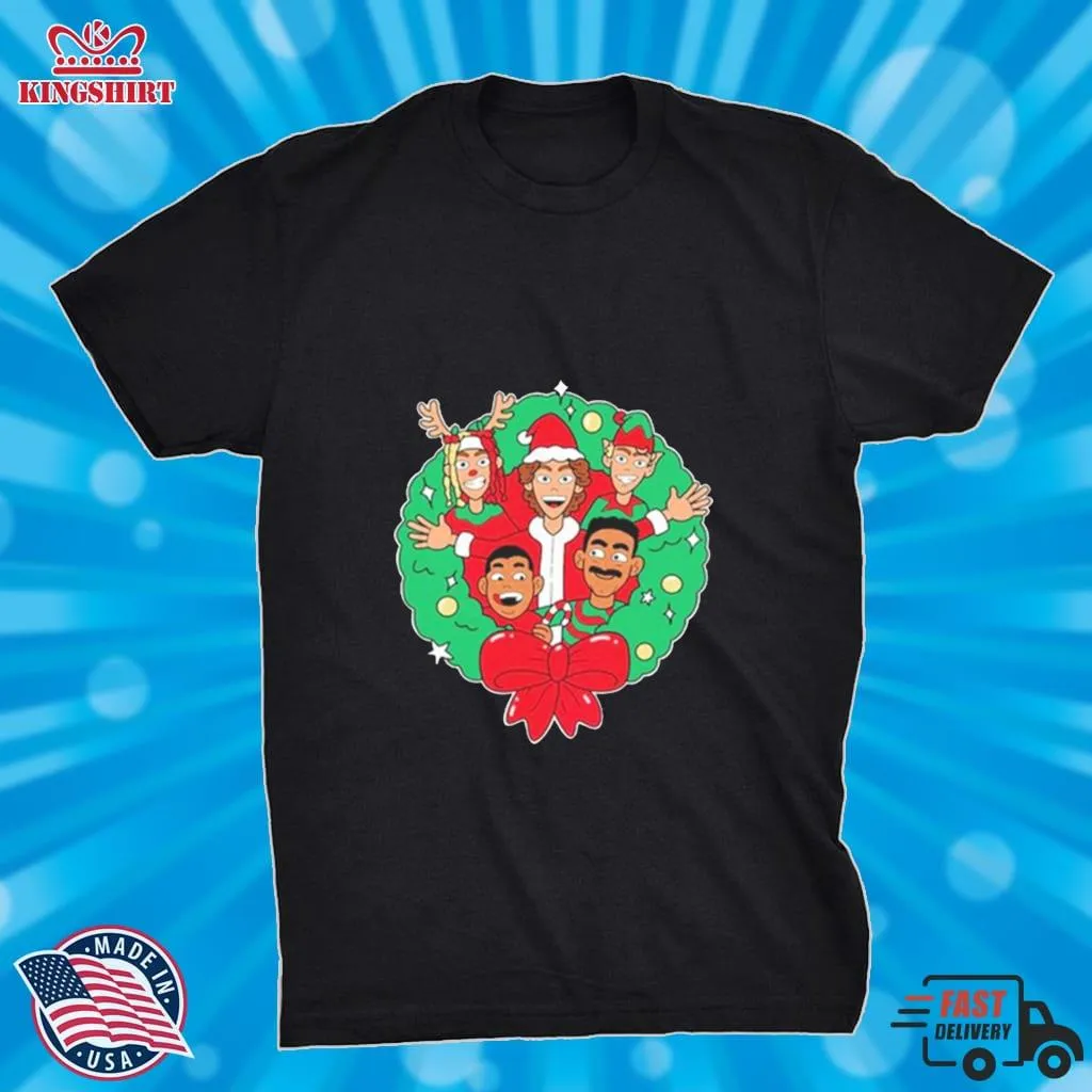 Baylen Levine Wreath Christmas T Shirt