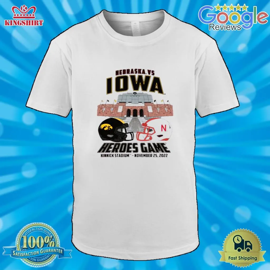 Heroes Game 2022 Nebraska Cornhuskers Vs. Iowa Hawkeyes Shirt