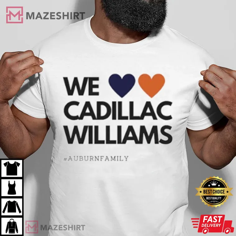 Cadillac Williams Football T Shirt