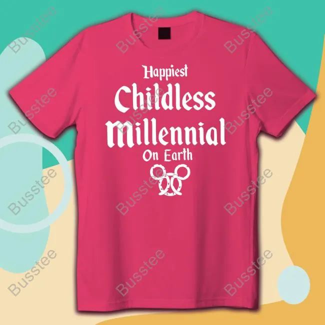 Casuallygreg Happiest Childless Millennial On Earth T Shirt