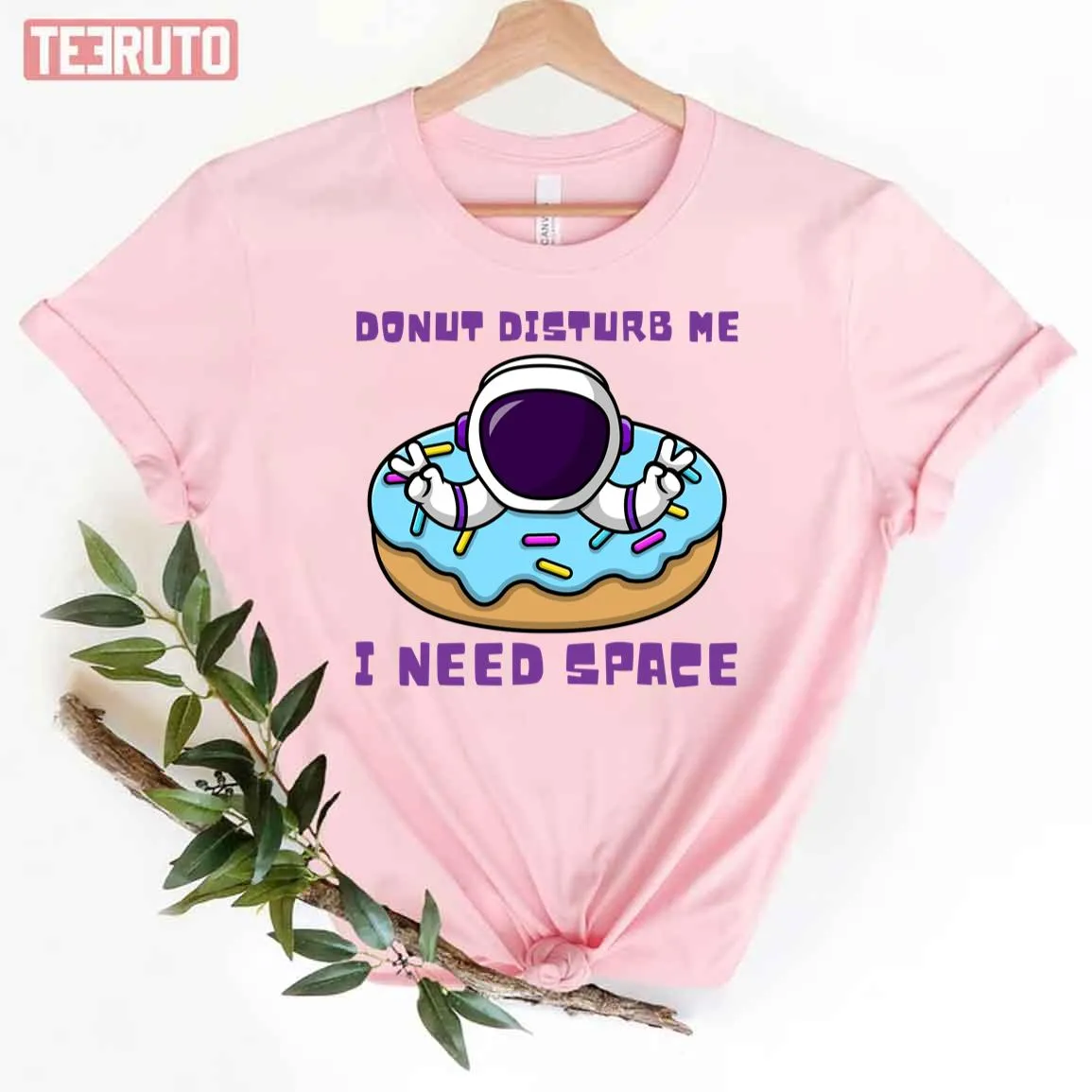 Donut Disturb Me I Need Space Astronaut Puns Gifts Astronaut Quotes Unisex T Shirt