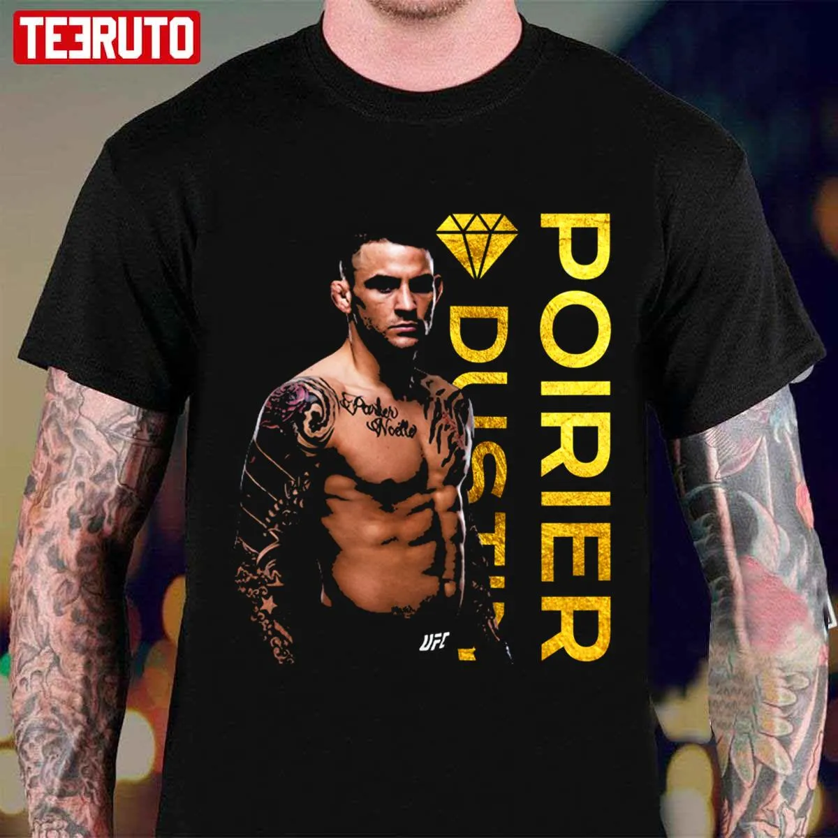 Dustin Poirier The Diamond Ufc Fighter Gold Gifts Unisex T Shirt