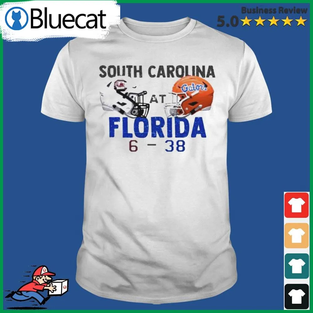 Florida Gators 38 6 South Carolina Gamecocks Gameday 2022 Shirt