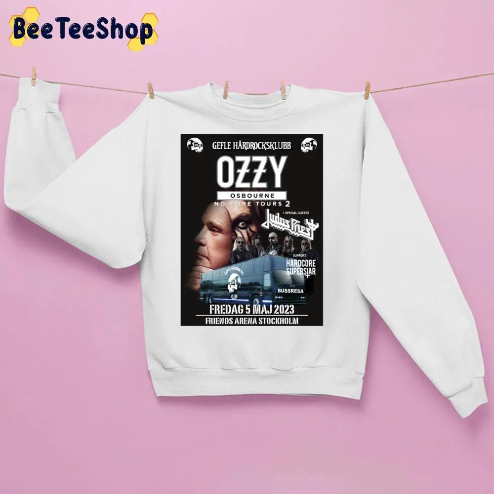 Fredag 5 Maj 2023 Ozzy Osbourne No More Tours 2 Trending Unisex Sweatshirt