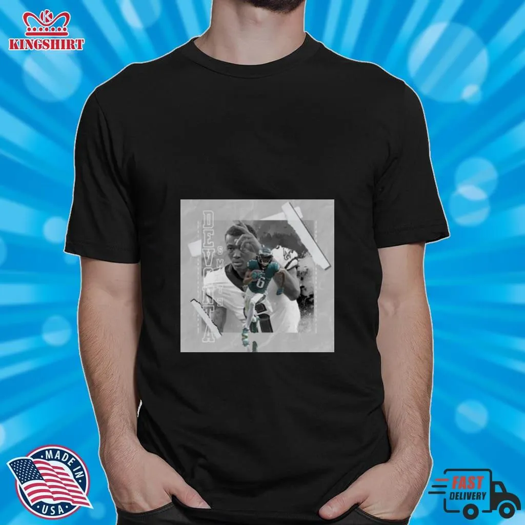 Devonta Smith Philadelphia Eagles Football Poster Eagles Shirt