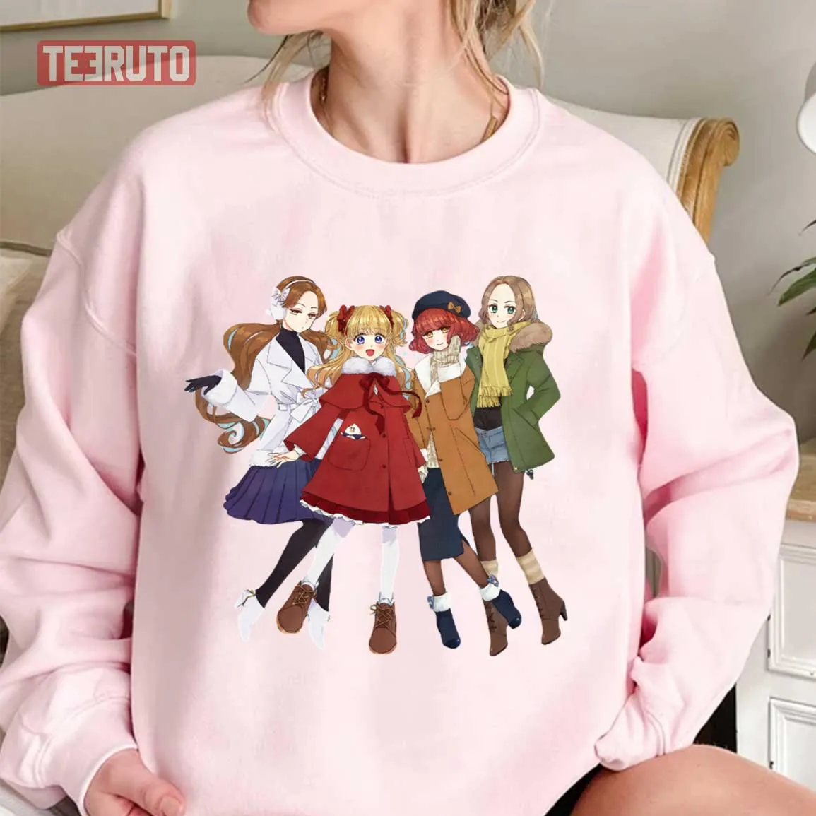 Girls In Shadows House Anime Unisex Sweatshirt