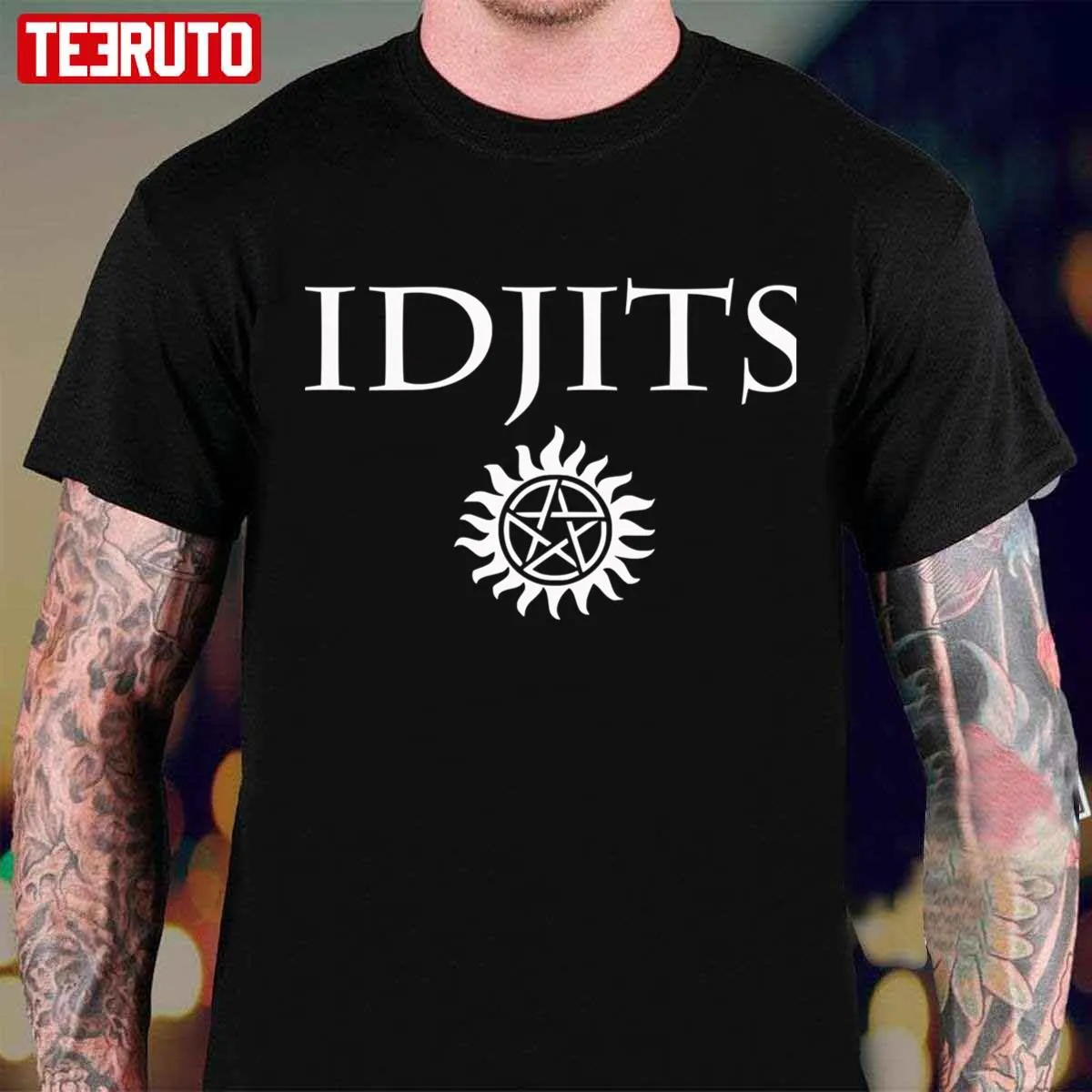Idjits Bobby Singer Supernatural Jensen Ackles Unisex T Shirt