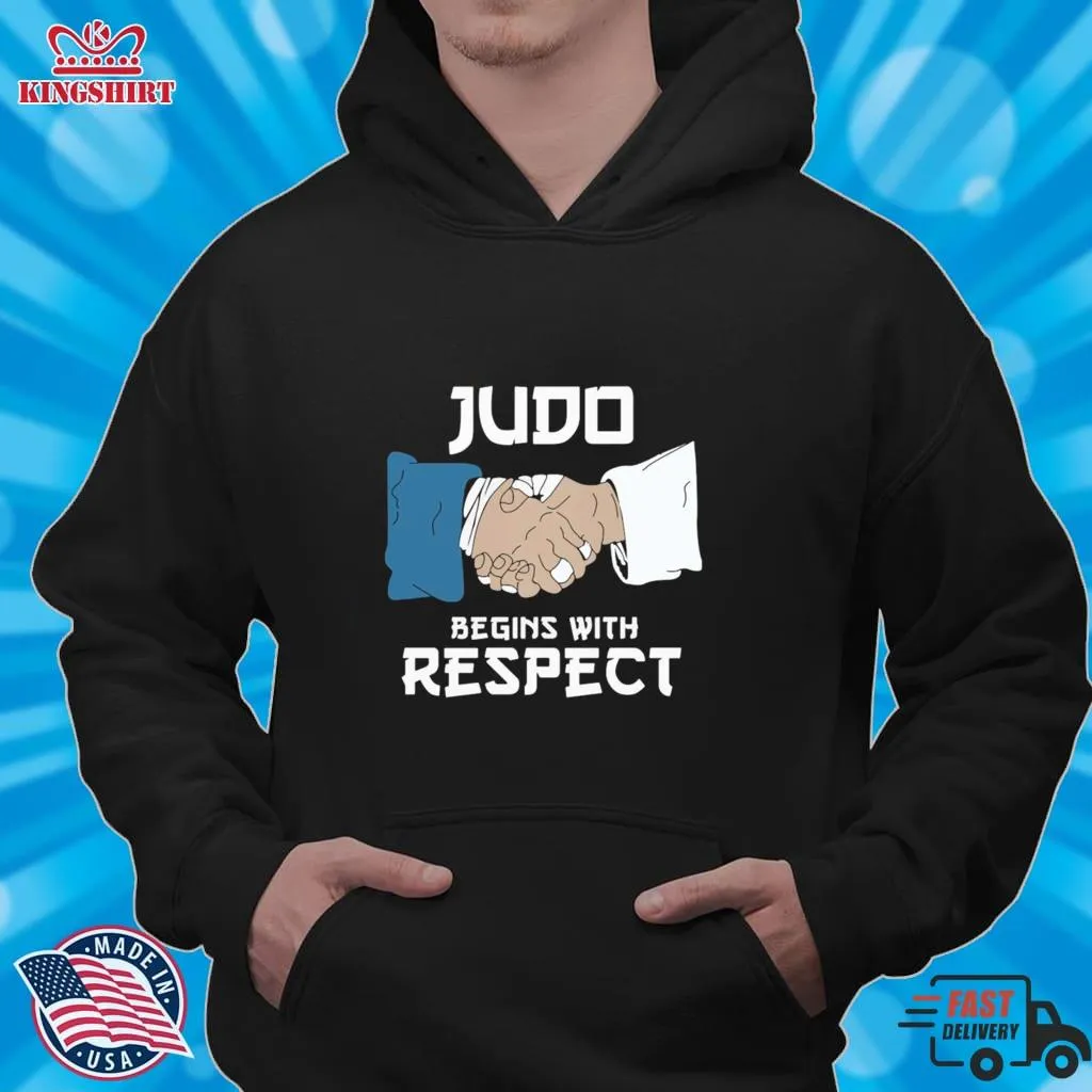 Judo Begins With Respect Shirt