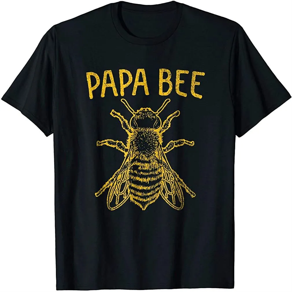 Mens Bee Shirt Papa Dad Father Keeper Keeping Apiarist Hive Gift Size Up To 5Xl, Hoodie