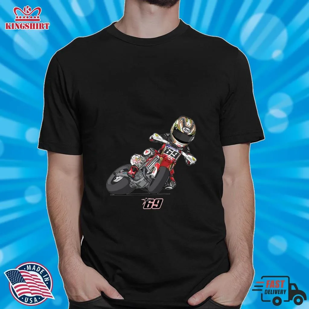 Motorcycle Racer Nicky Hayden Supermoto Shirt