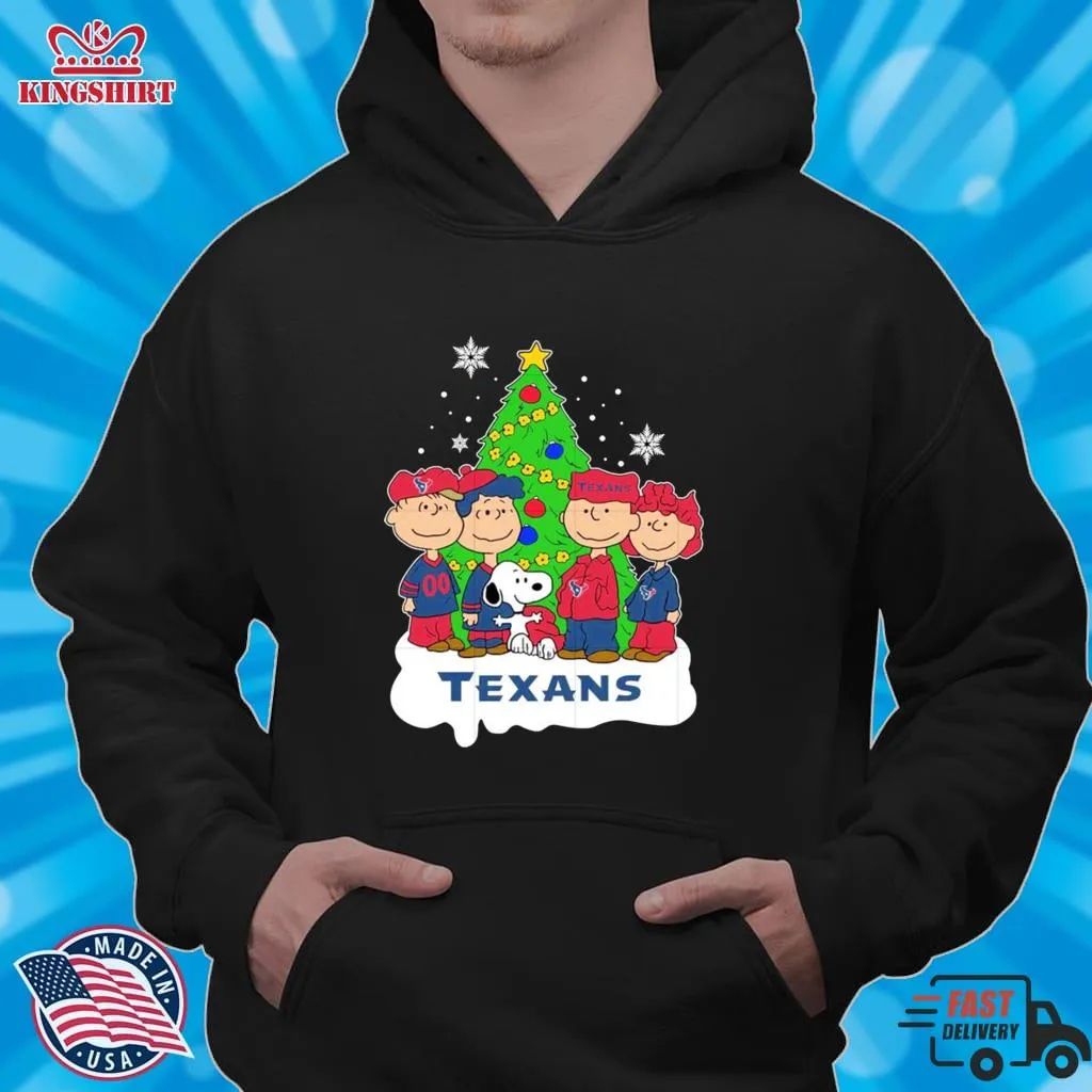 Best NFL Snoopy The Peanuts Houston Texans Christmas 2022 Shirt_2 Shirt