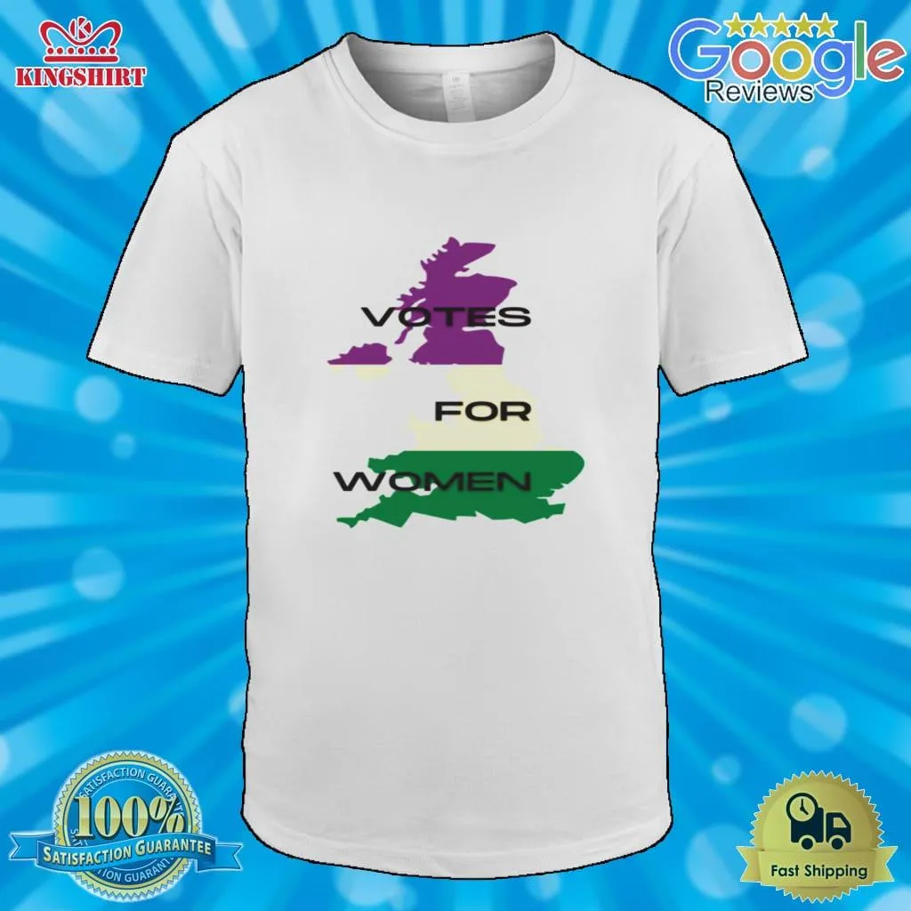 United Kingdom Uk Suffragette Colour Votes For Women Design For Suffragette Shirt