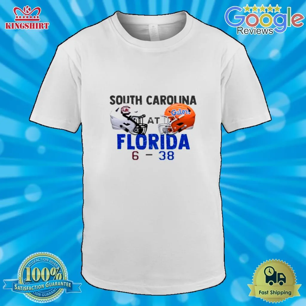 Florida Gators 38 6 South Carolina Football 2022 Gameday Matchup Final Score Shirt