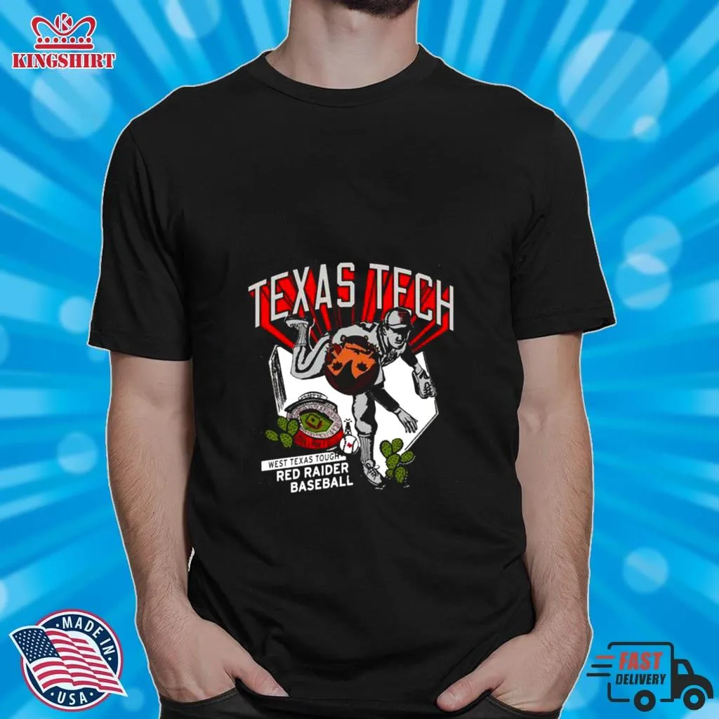 Texas Tech Red Raiders Bean Ball Baseball Shirt
