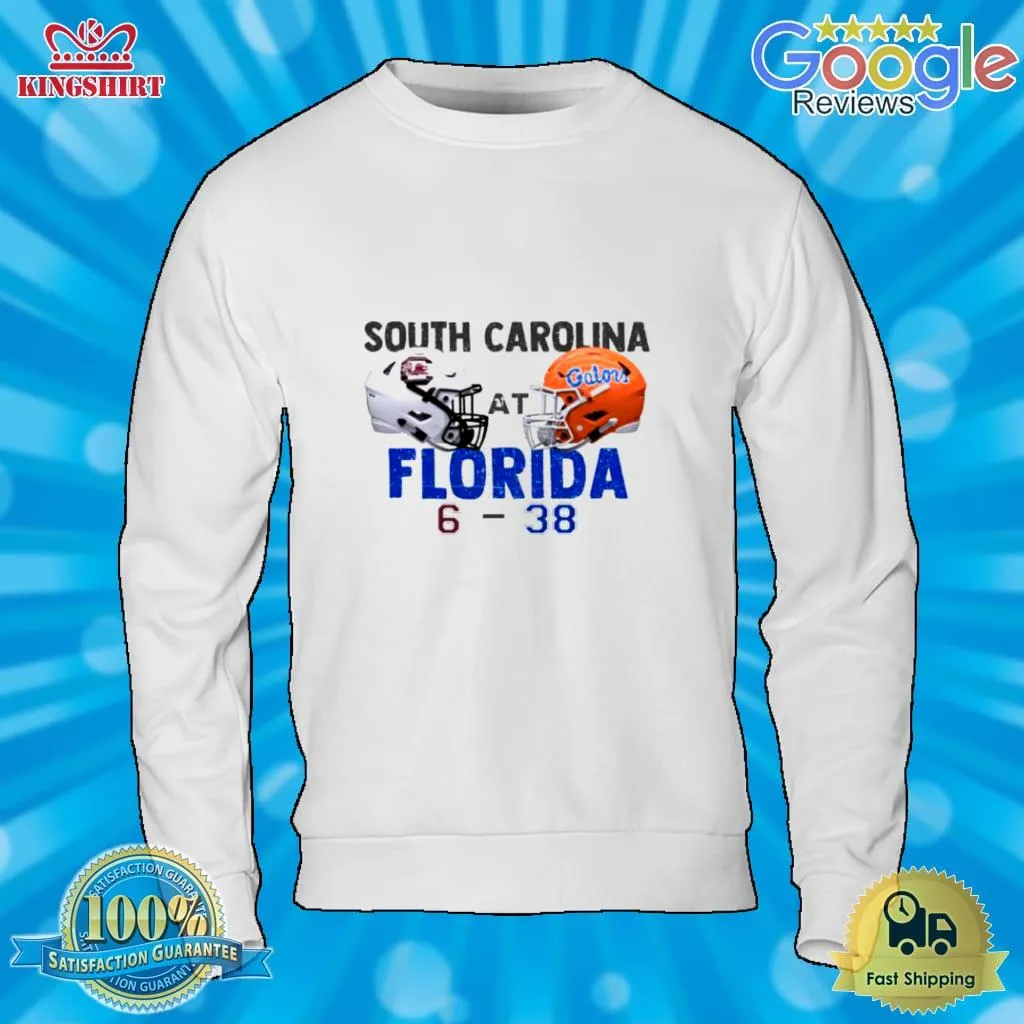 Florida Gators 38 6 South Carolina Football 2022 Gameday Matchup Final Score Shirt