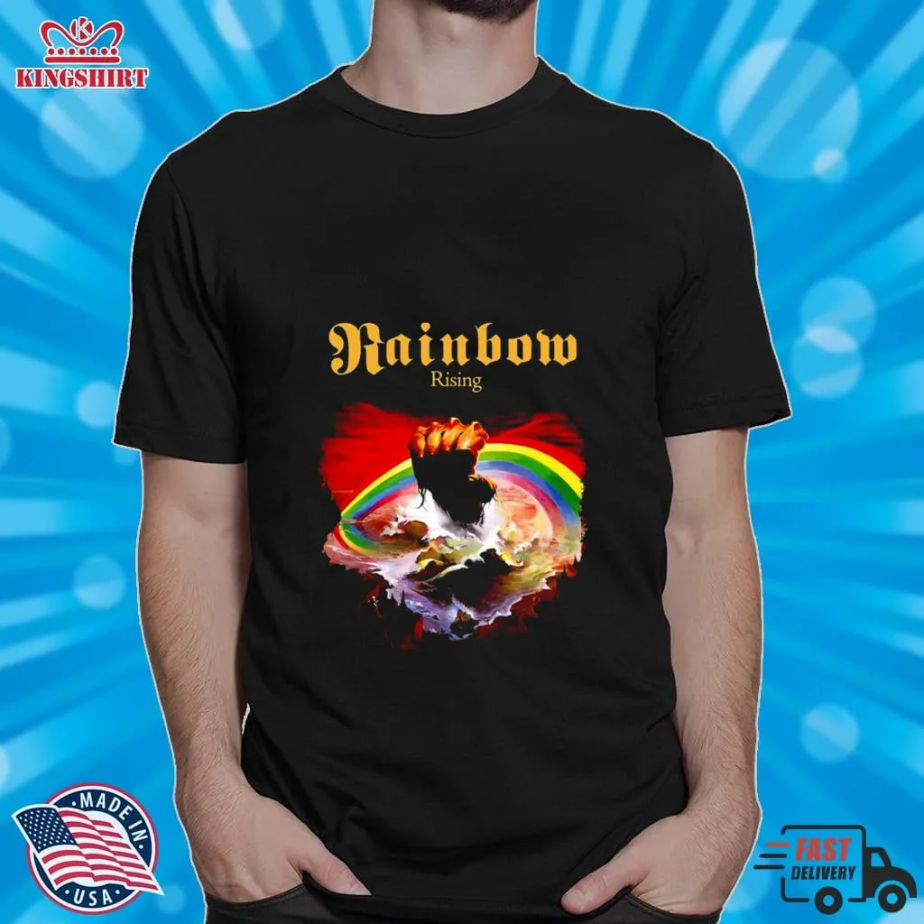 Rainbow Rising Dio Band Shirt