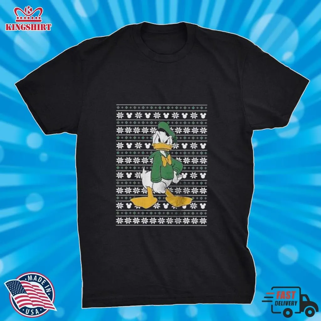 Face Angry Donald Duck Ugly Christmas 2022 Shirt