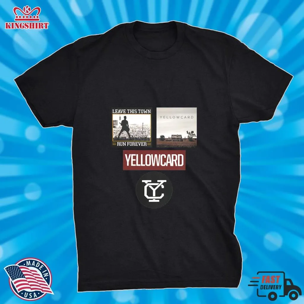 Run 4Ever Yellowcard Band Shirt