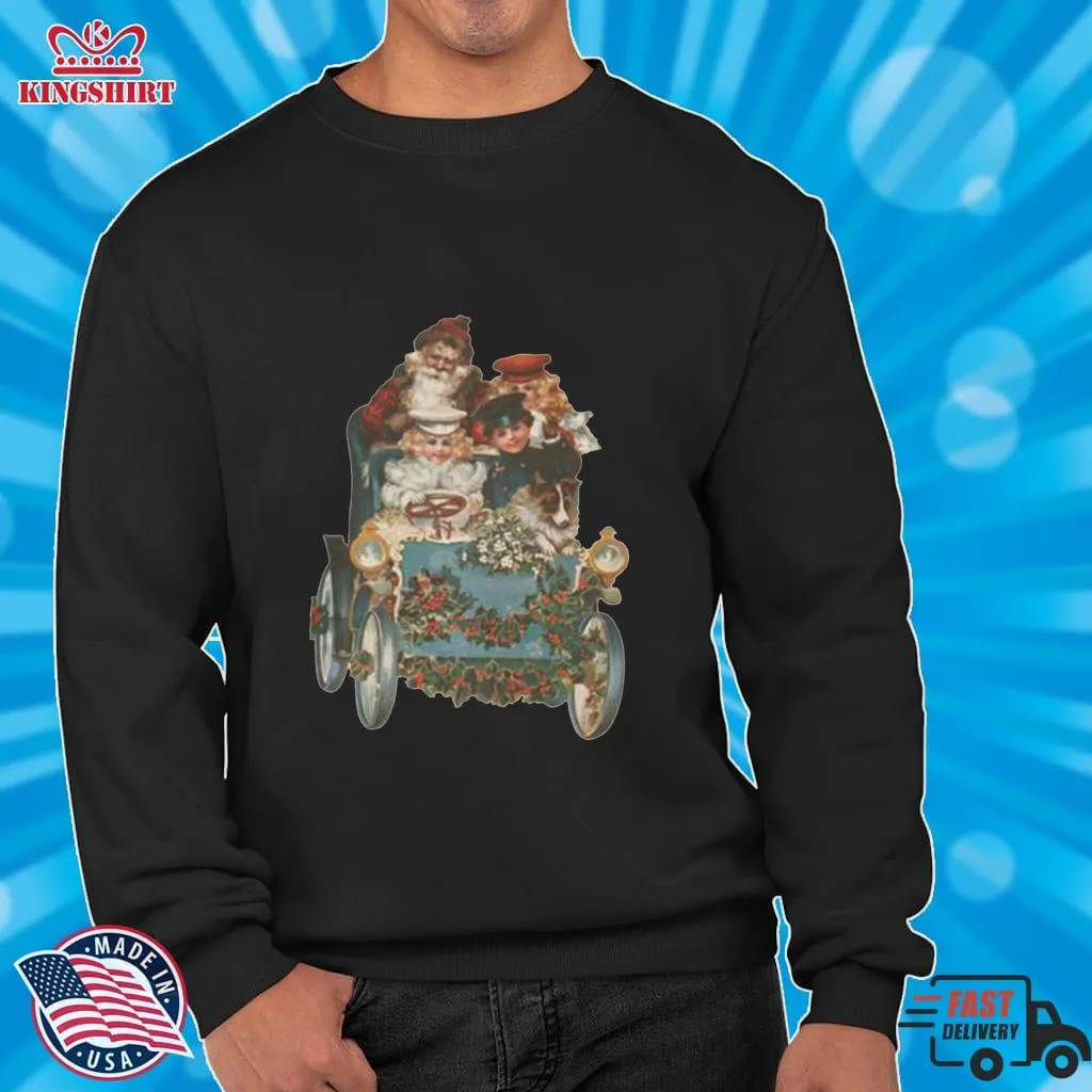 Santa Claus Is Coming To Town Merry Christmas Shirt