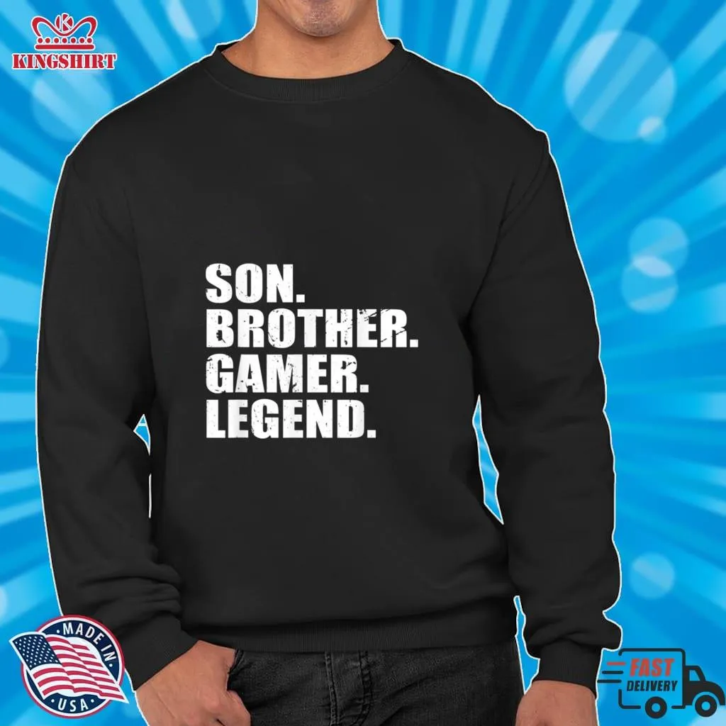 Son Brother Gamer Legend Shirt