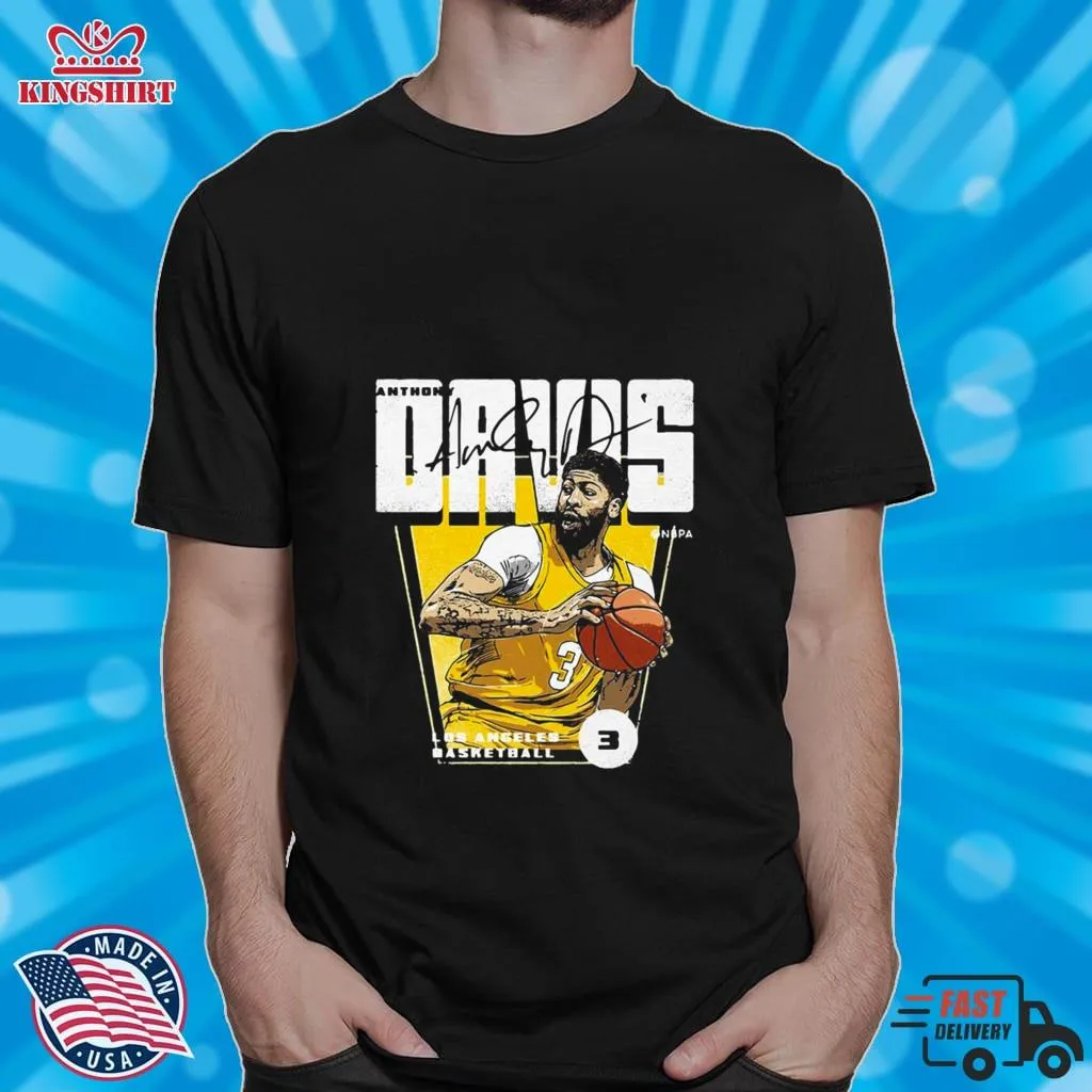 Anthony Davis Premiere Los Angeles Lakers Basketball Signature Shirt