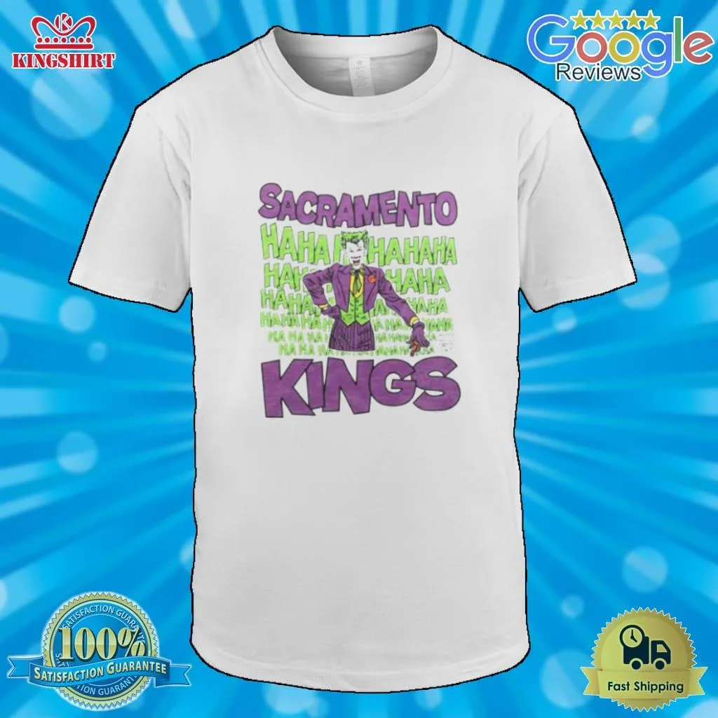Dc Comics The Joker X Sacramento Kings Shirt