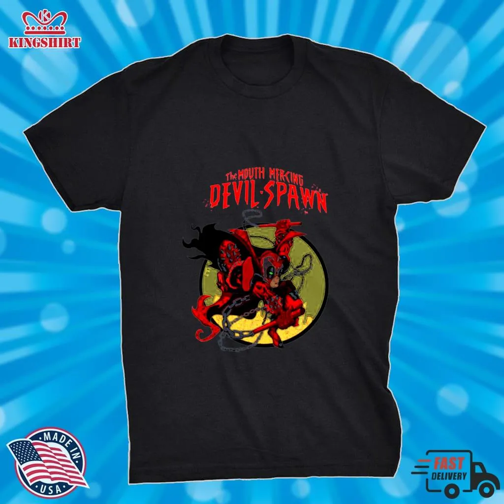 The Mouth Mercing Devil Hell Spawn Shirt