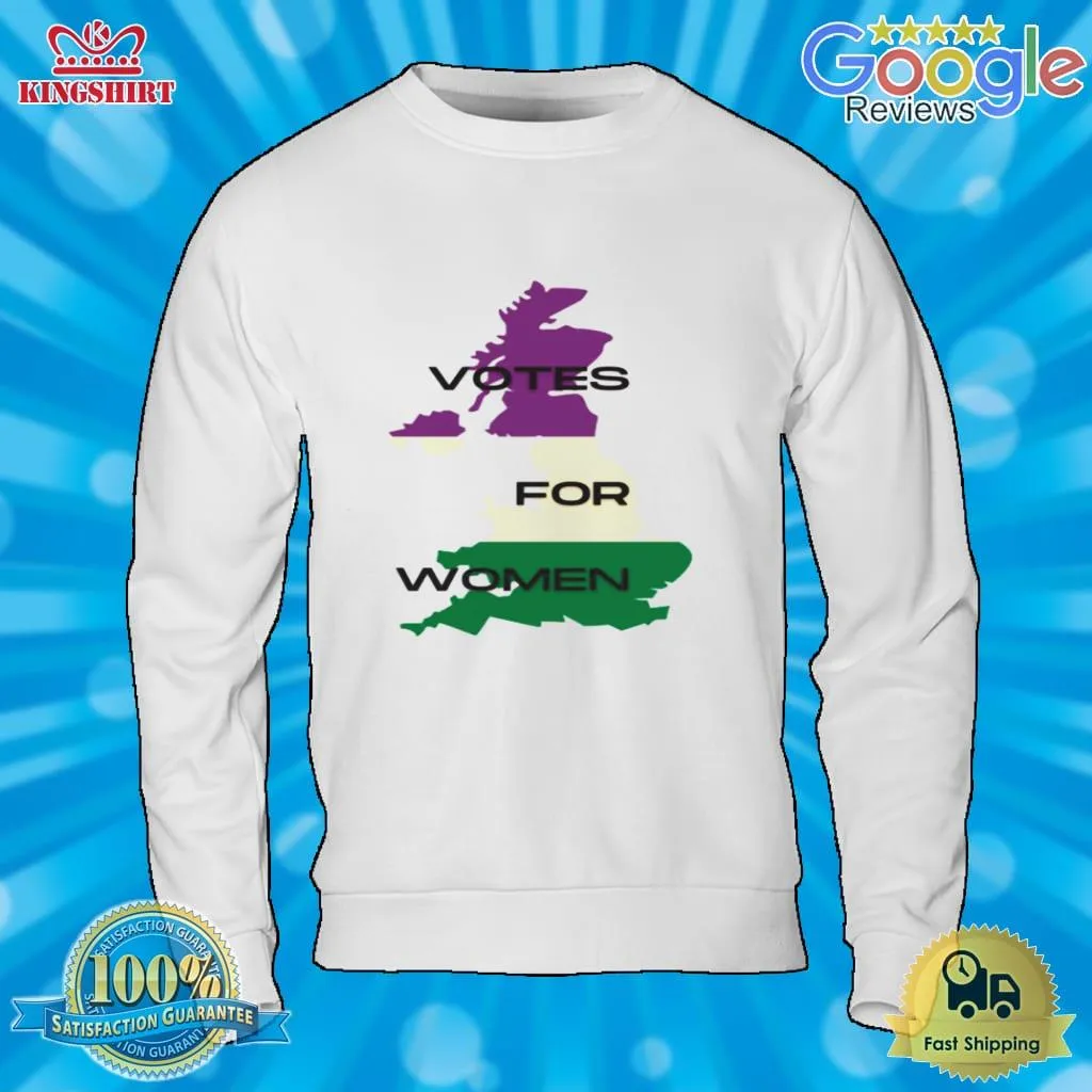 United Kingdom Uk Suffragette Colour Votes For Women Design For Suffragette Shirt