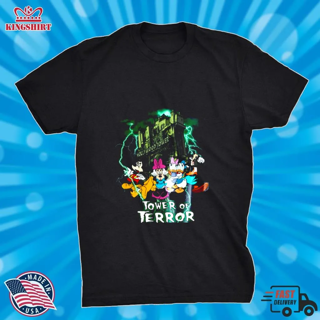  Tower Of Terror The Twilight Zone Halloween Disney Mickeys Not So Scary Shirt  T Shirt