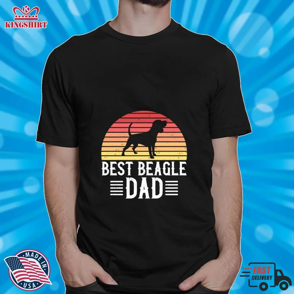 Best Beagle Dad Beagle Dog Shirt