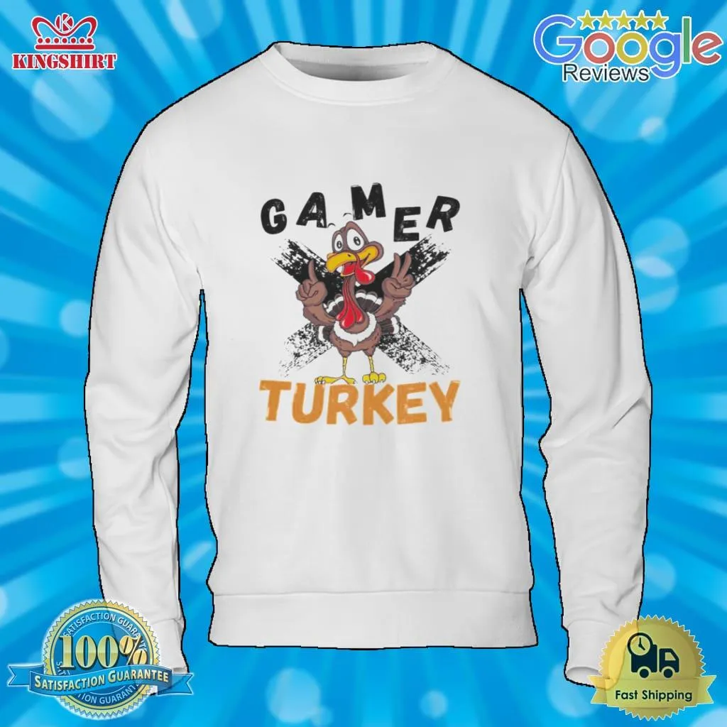 Gamer Turkey Im The Gamer Turkey Thanksgiving T Shirt