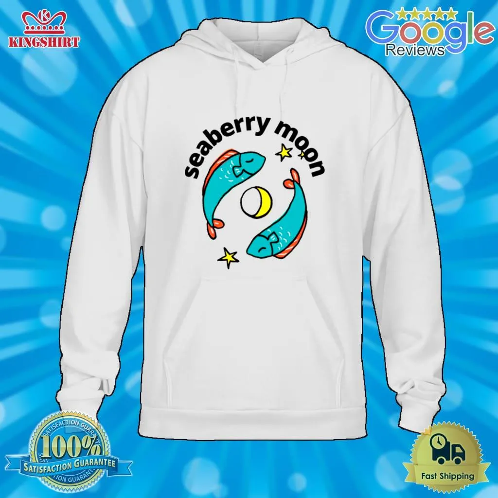 Seaberry Moon Cartoon Fish Sea Glass To Treasure Shirt