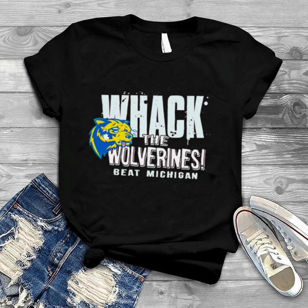 Whack The Wolverines Beat Michigan Shirt