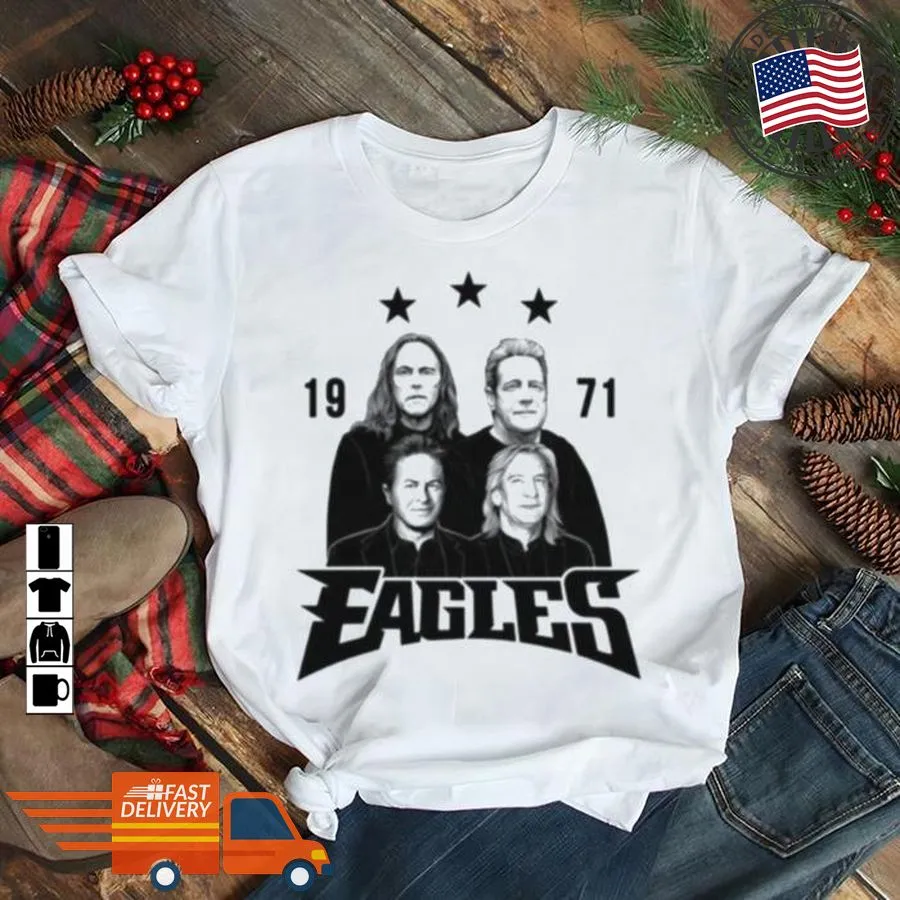 Hot 1971 Best Populer Eagles Band Shirt Plus Size
