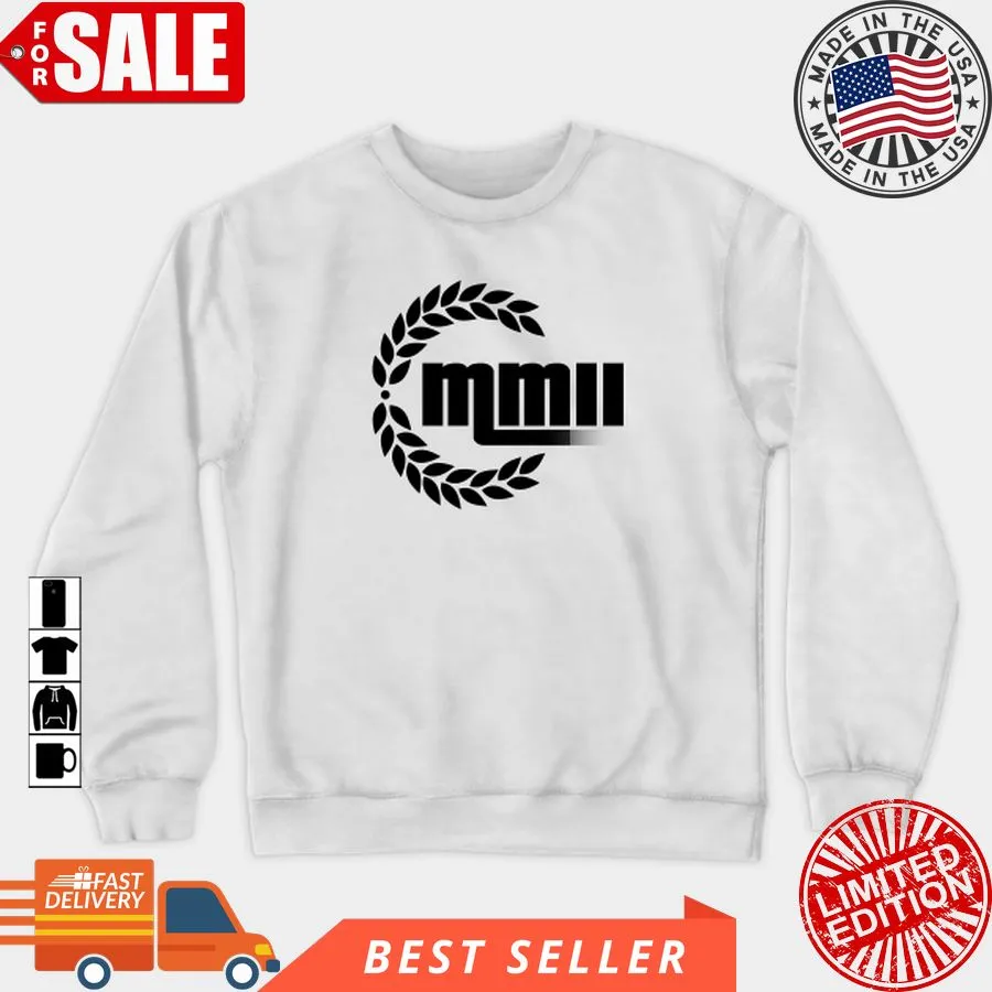 The cool 2002 Roman Numerals T Shirt, Hoodie, Sweatshirt, Long Sleeve Tank Top Unisex