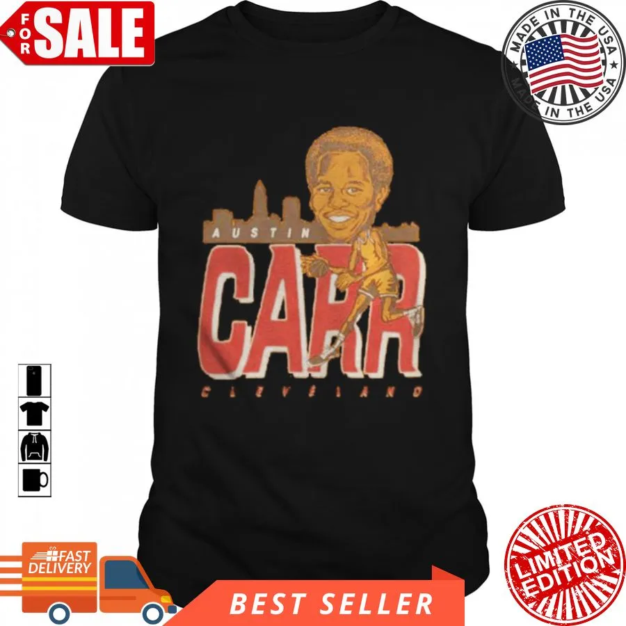 Vintage Austin Carr Cleveland Cavaliers Caricature Shirt Youth T-Shirt
