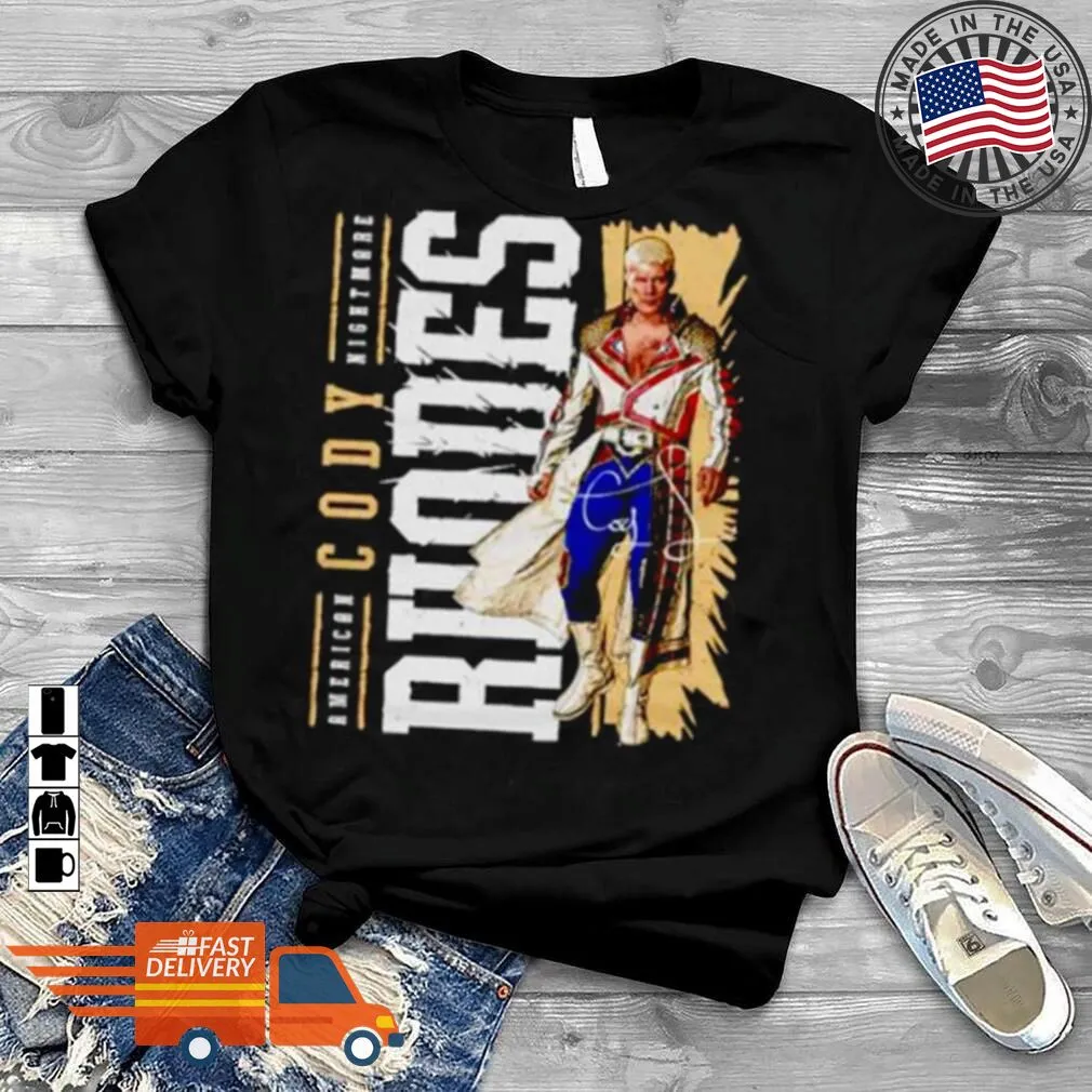 Hot Awesome American Nightmare Cody Rhodes Vertical Shirt Plus Size