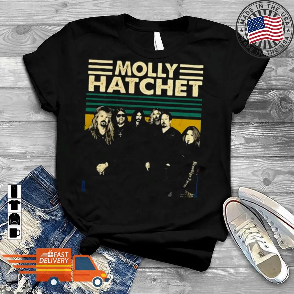 Funny Band Members Molly Hatchet Shirt Unisex Tshirt