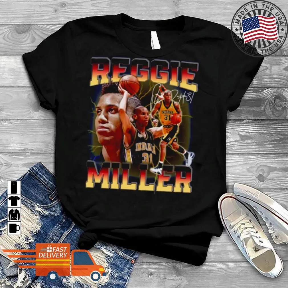 Awesome Basketball Vintage 90S 80S Reggie Miller Choke Shirt SweatShirt