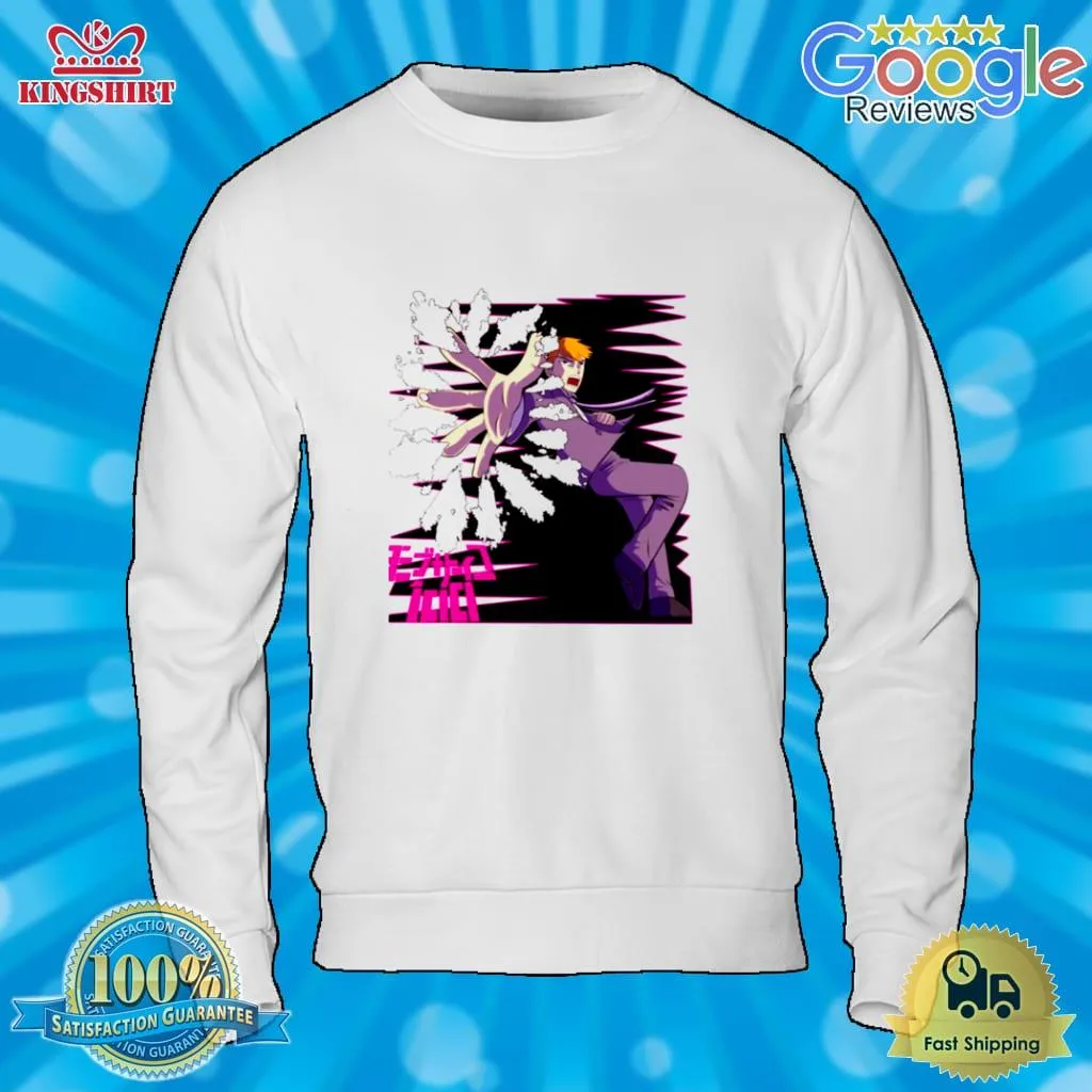The cool Arataka Reigen Salt Splash Mob Psycho 100 Second Model Shirt Unisex Tshirt
