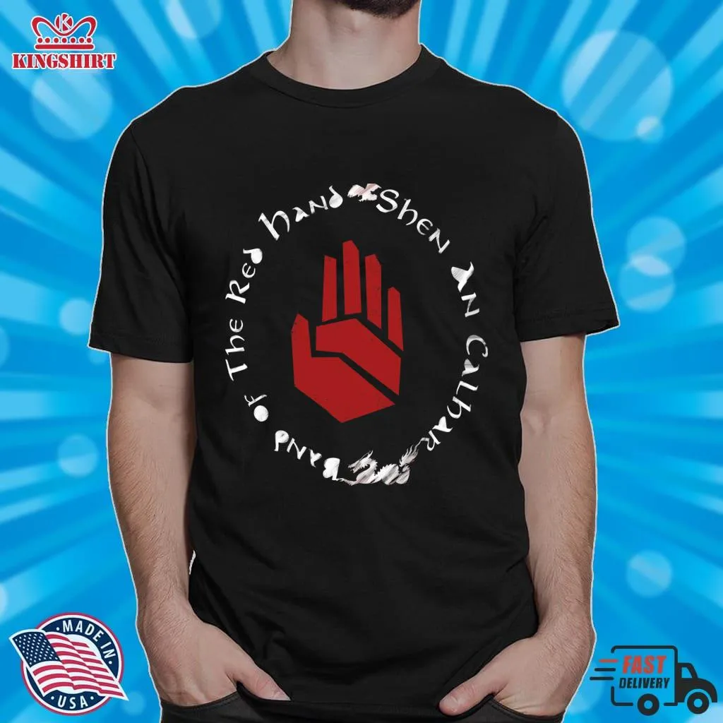 Official Band Of The Red Hand    Wheel Of Time Classic T Shirt