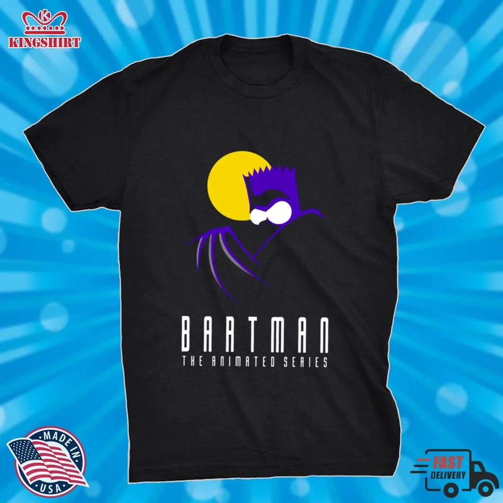 Official Bartman The Animated Series The Simpsons Shirt Shirt