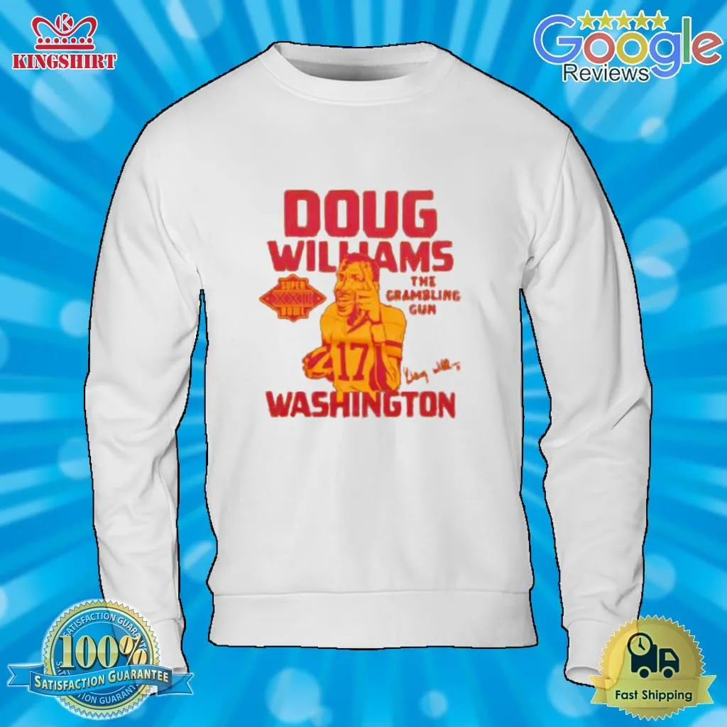 Official Doug Williams Washington Super Xxii Bowl Signature Shirt