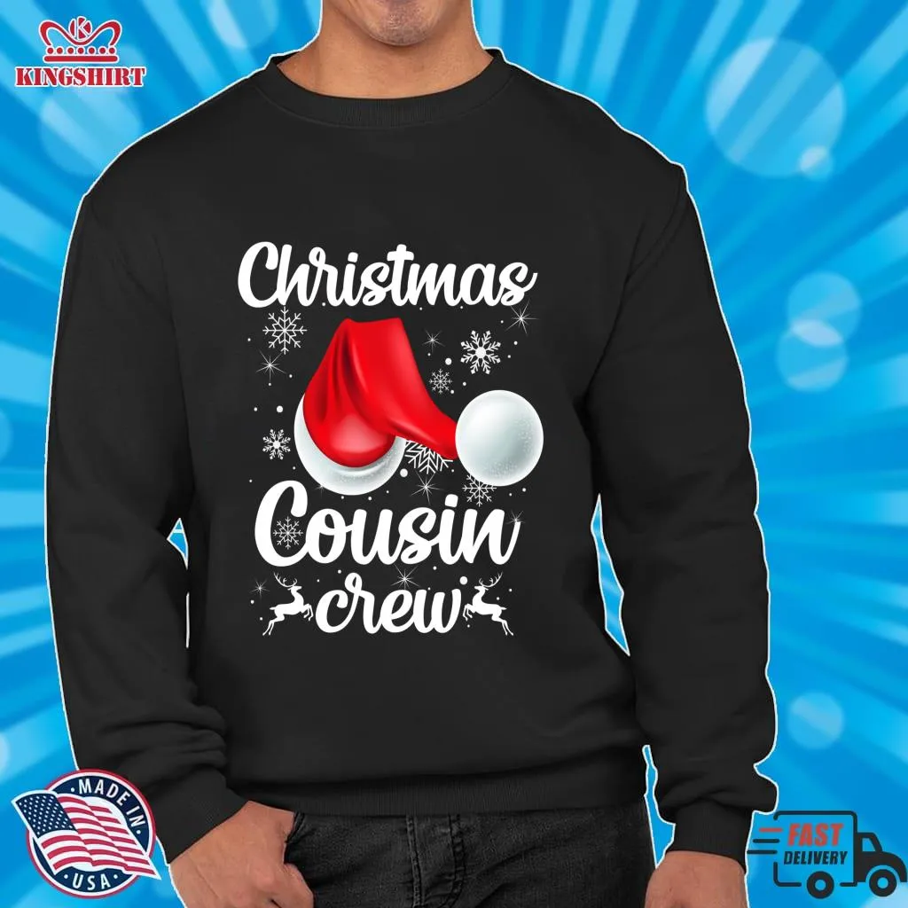 Oh Christmas Cousin Crew Lightweight Hoodie Size up S to 4XL