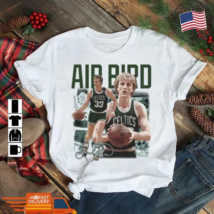 Love Shirt Celtics Great Player Larry Bird Legend Basketball Air Bird Shirt Youth Hoodie