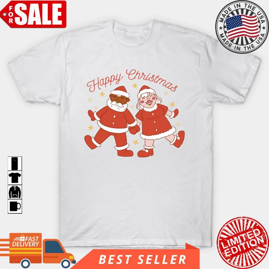 Hot Christmas Santa Couple T Shirt, Hoodie, Sweatshirt, Long Sleeve Plus Size