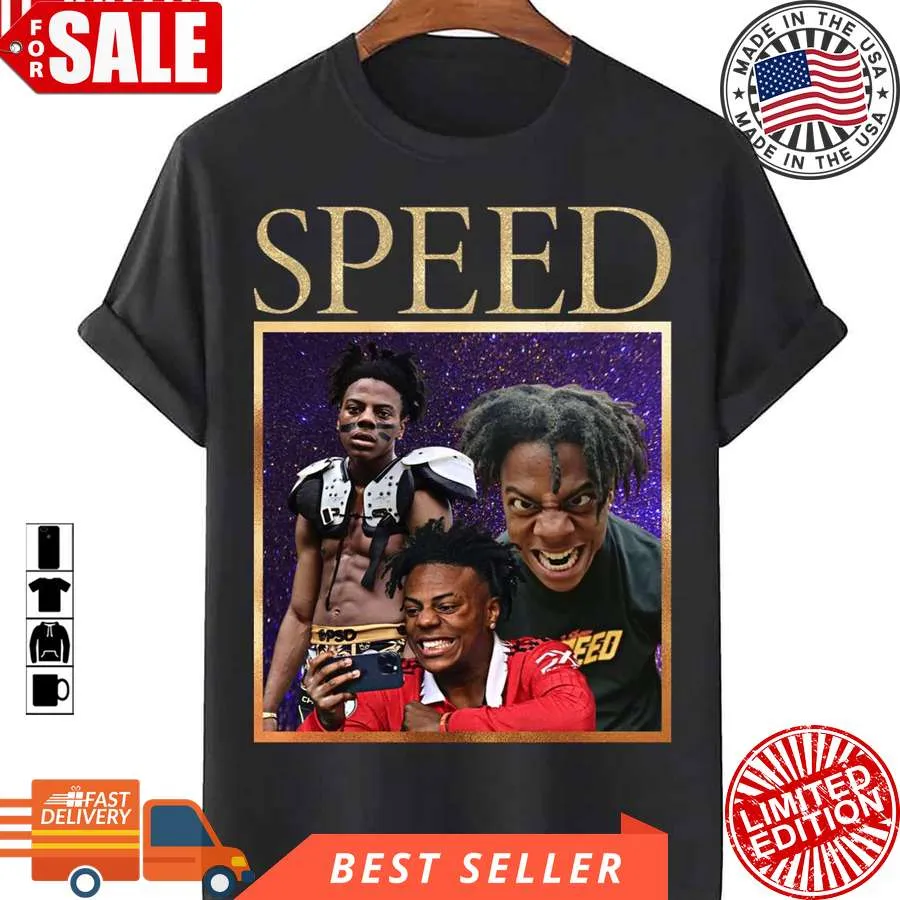 Best Collage Gold Speed Ishowspeed Unisex T Shirt