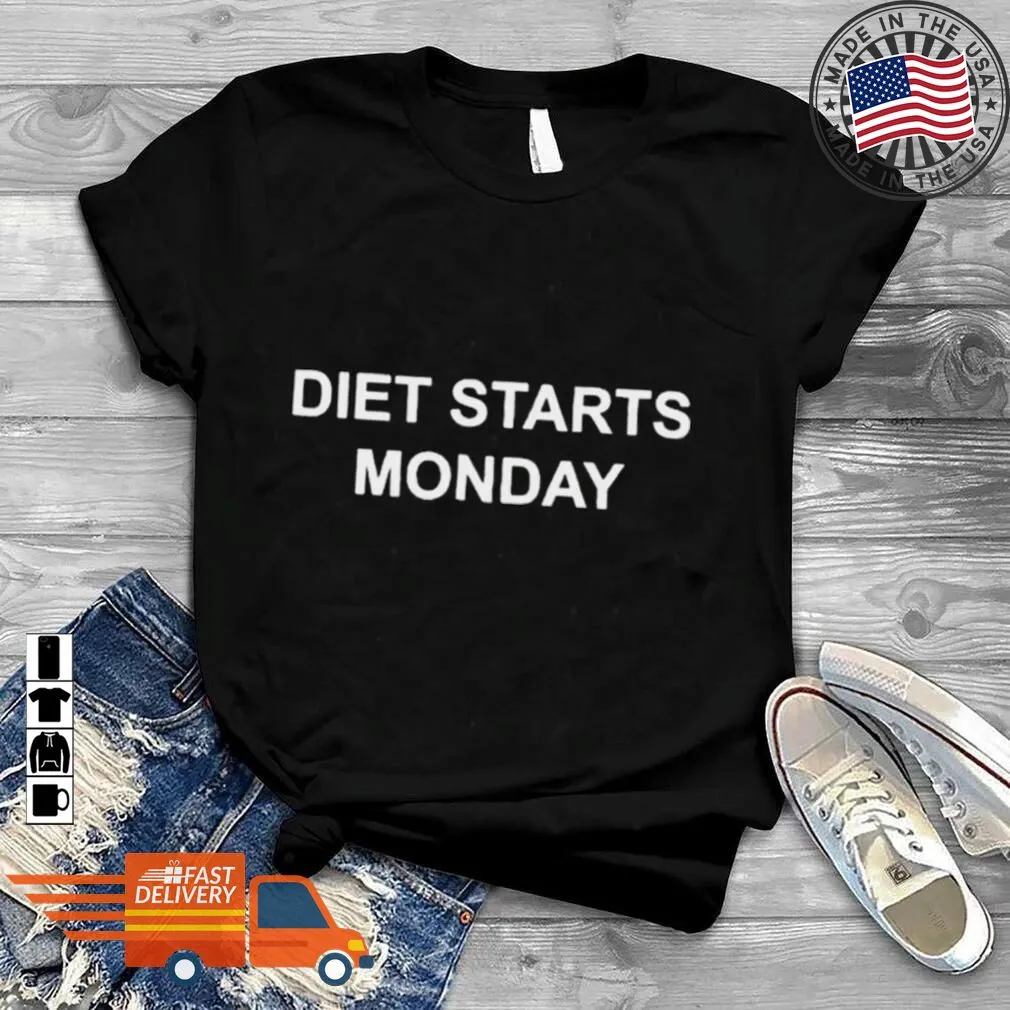 Vintage Curtis Woodhouse Diet Starts Monday T Shirt Youth T-Shirt